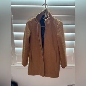 Petite Lodge Coat in Italian Stadium-cloth wool